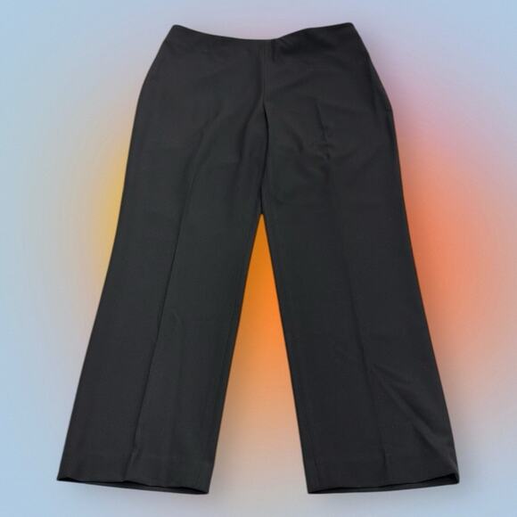 TALBOTS Women’s 14 Black CLASSIC SIDE ZIP Dress Pant - Picture 3 of 4